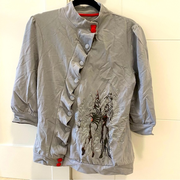Cirque du Soleil Kooza button up sweater - Picture 1 of 5